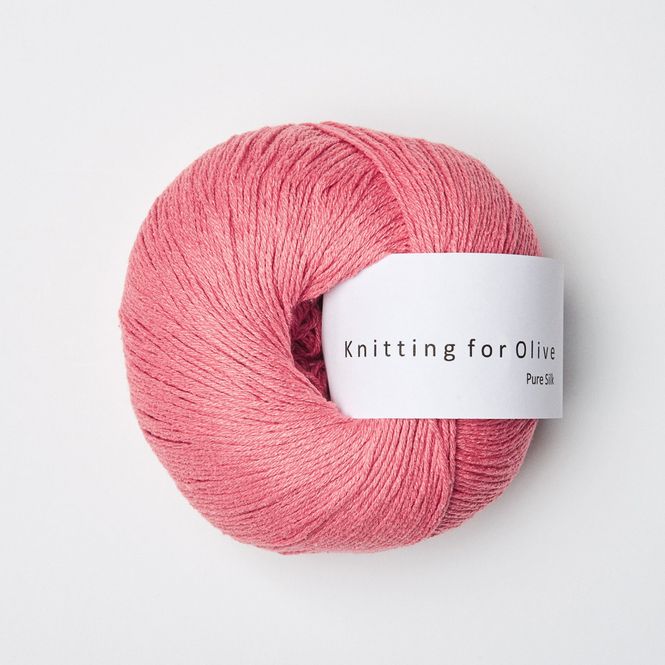 Hovedbilde Hindbærpink - Knitting for Olive, Pure Silk