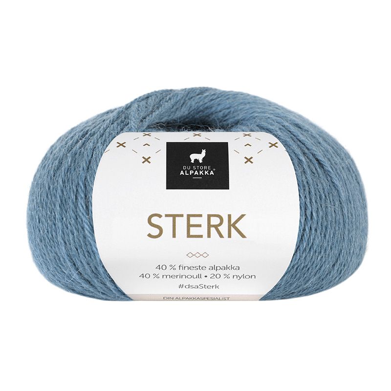 901 Lys Denim - Du Store Alpakka, Sterk
