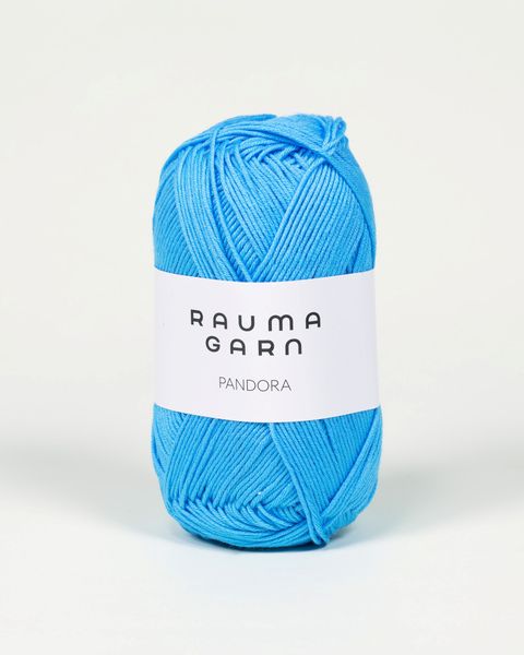 340 Frisk Bl&aring; - Rauma Garn, Pandora