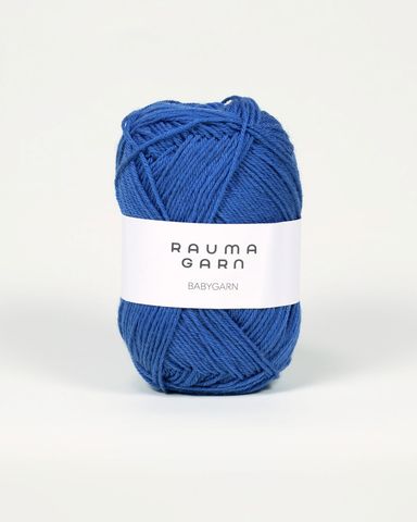 Hovedbilde B38 Bondebl&aring; - Rauma Garn, Babygarn