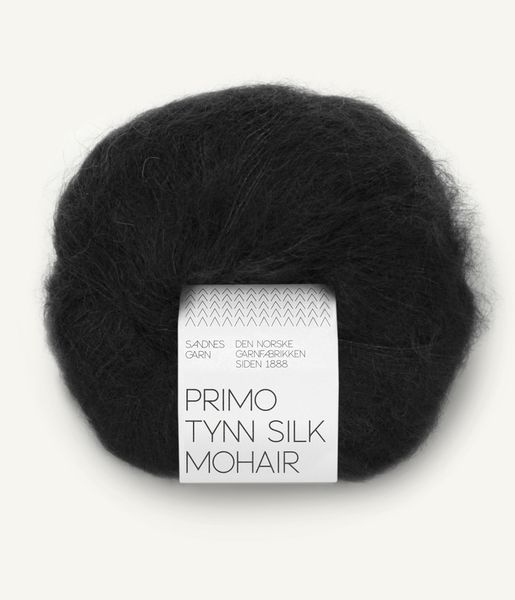 1099 Black - Sandnes Garn, Primo Tynn Silk Mohair