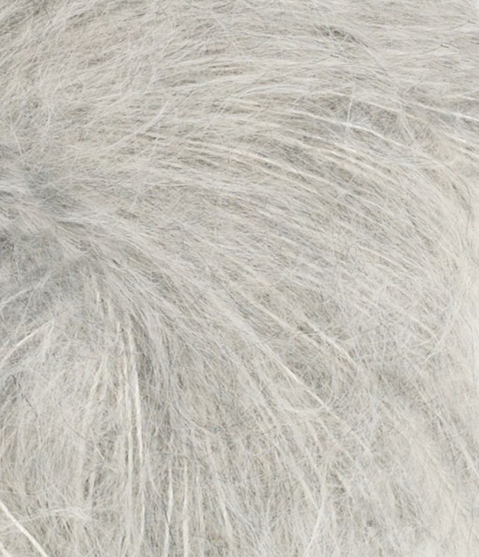 1022 Light Grey Melange - Sandnes Garn, Ballerina Chunky Mohair