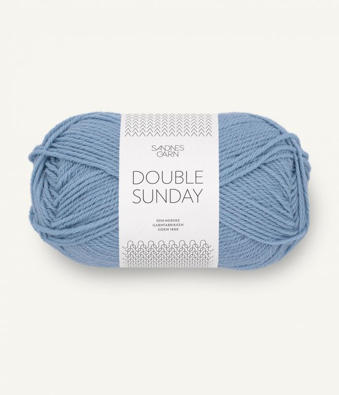 6032 Blue Hydrangea - Sandnes Garn, Double Sunday
