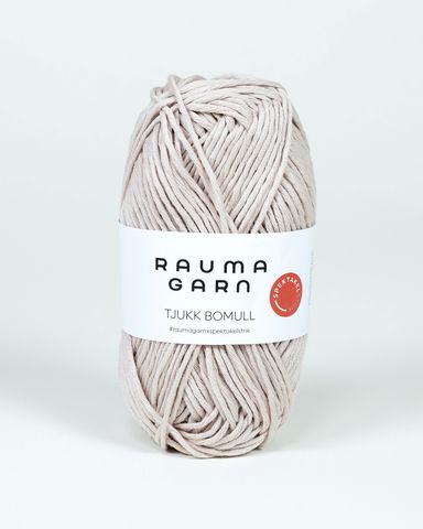 Hovedbilde 220 Beige - Rauma Garn, Tjukk Bomull