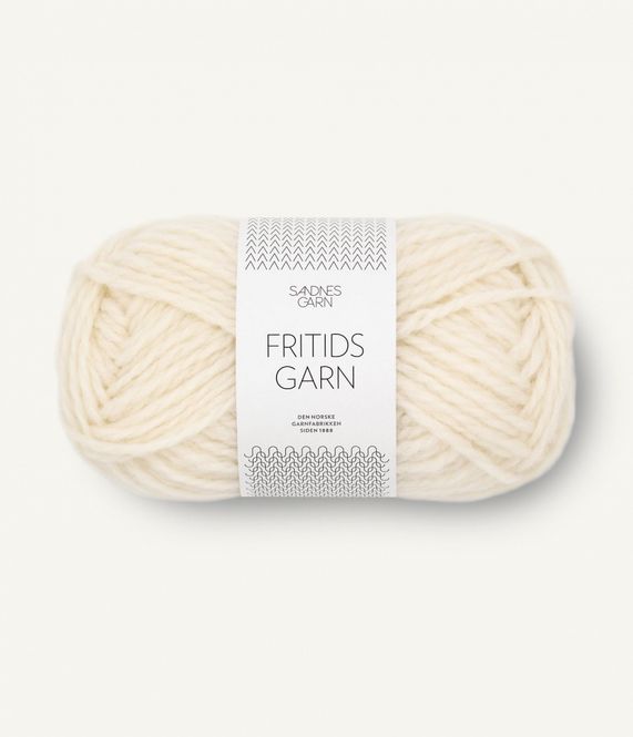 Hovedbilde 1012 Natural White - Sandnes Garn, Fritidsgarn