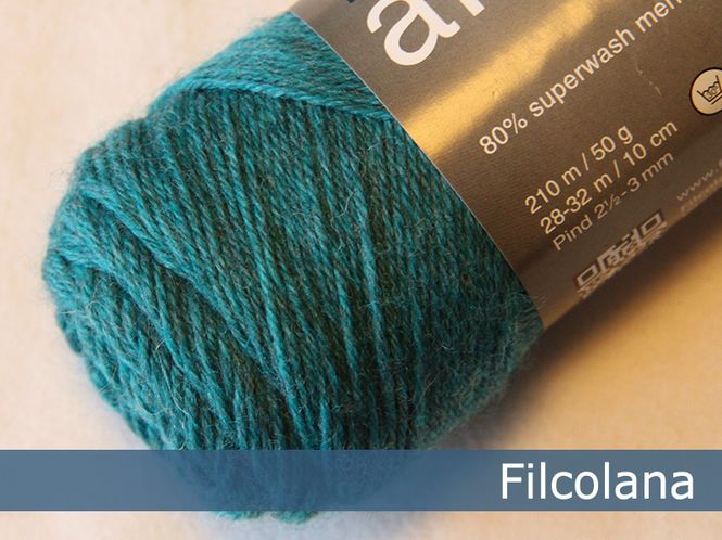 Hovedbilde Caribean Sea (melange) 811 - Filcolana, Arwetta