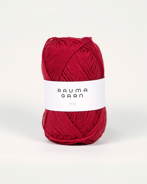 547 M&oslash;rk R&oslash;d - Rauma Garn, PT5 Sport