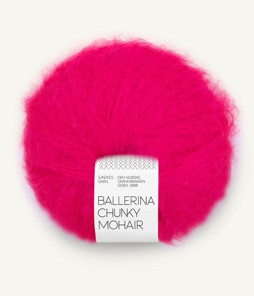 4518 Hot Pink - Sandnes Garn, Ballerina Chunky Mohair