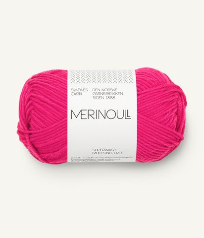 Hovedbilde 4518 Hot Pink - Sandnes Garn, Merinoull