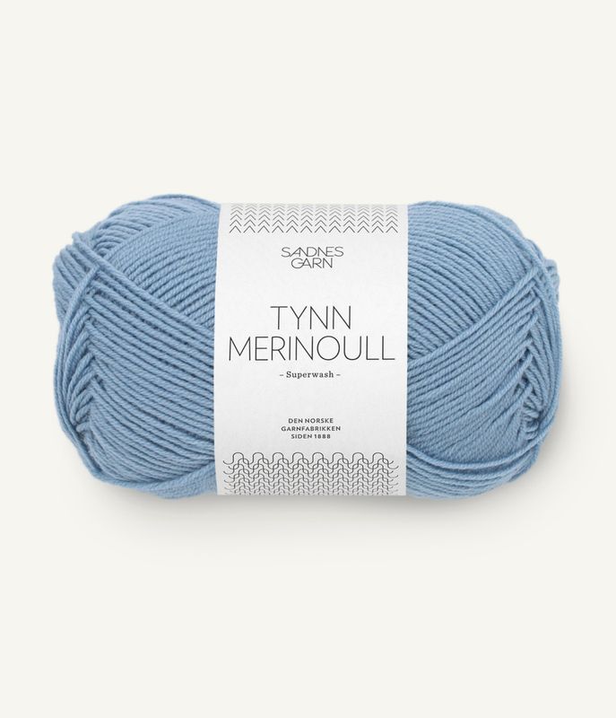 6032 Blue Hydrangea - Sandnes Garn, Tynn Merinoull