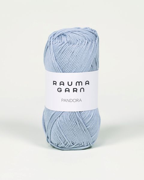 276 Lys Gr&aring;bl&aring; - Rauma Garn, Pandora