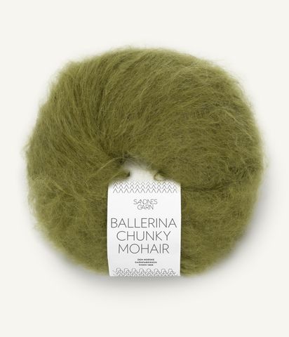 Hovedbilde 9563 Moss Green - Sandnes Garn, Ballerina Chunky ...