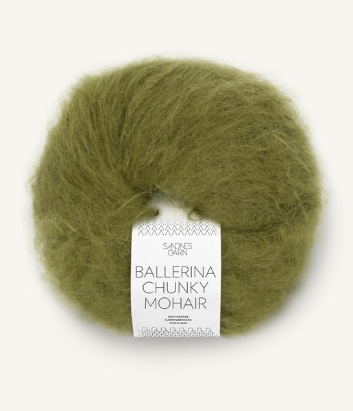 9563 Moss Green - Sandnes Garn, Ballerina Chunky Mohair
