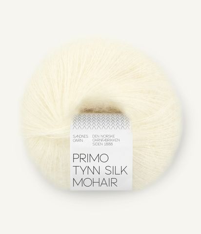 Hovedbilde 1012 Natural White - Sandnes Garn, Primo Tynn ...