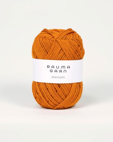 Hovedbilde B55 Oker - Rauma Garn, Babygarn