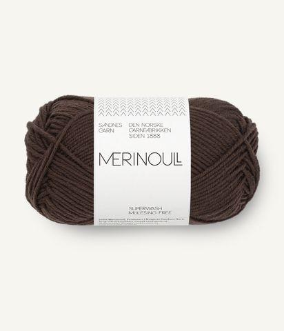 Hovedbilde 3081 Dark Brown - Sandnes Garn, Merinoull