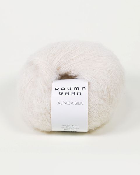 811 Natur - Rauma Garn, Alpaca Silk
