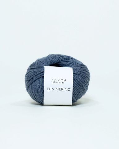Hovedbilde 8797 M&oslash;rk Bondebl&aring; - Rauma Garn, Lun Merino