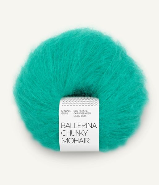 7526 Spectra Green - Sandnes Garn, Ballerina Chunky Mohair