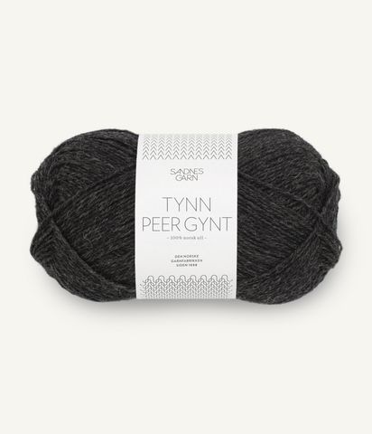 Hovedbilde 1088 Charcoal Melange - Sandnes Garn, Tynn Peer ...