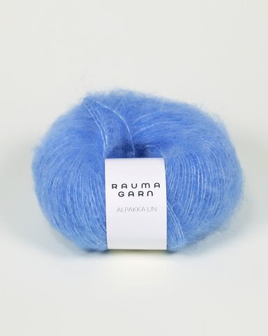 Hovedbilde 1389 Himmelbl&aring; - Rauma Garn, Alpakka Lin