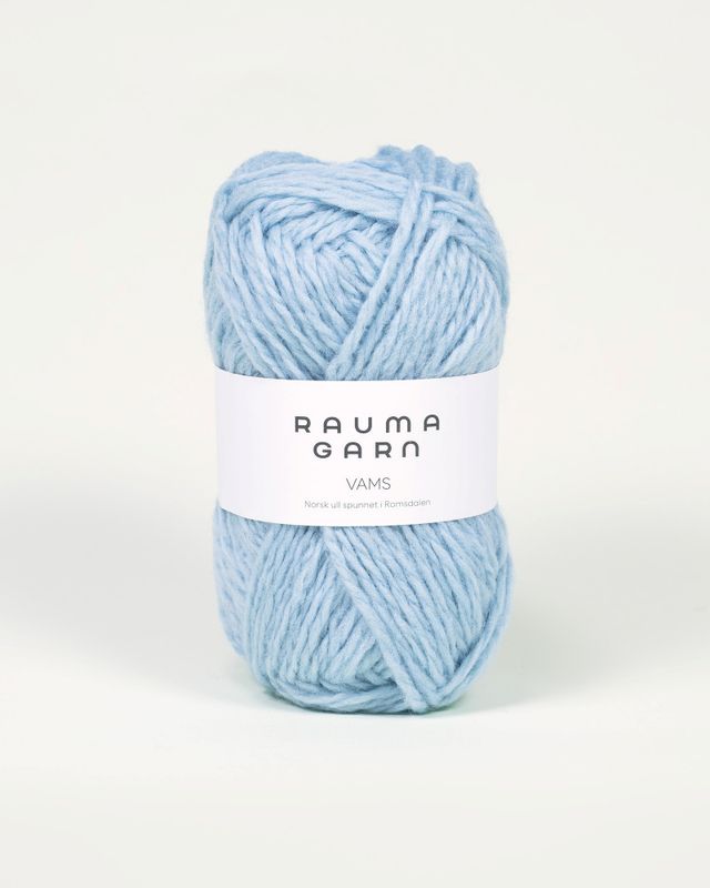 V49 Lys Blå - Rauma Garn, Vams Pt3