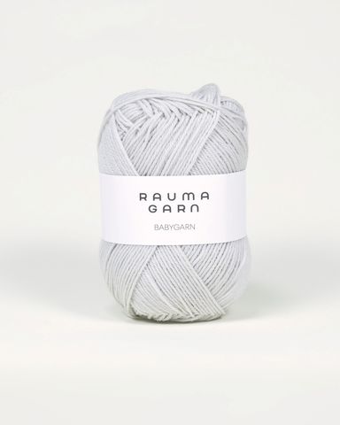 Hovedbilde B74 Lys Gr&aring; - Rauma Garn, Babygarn