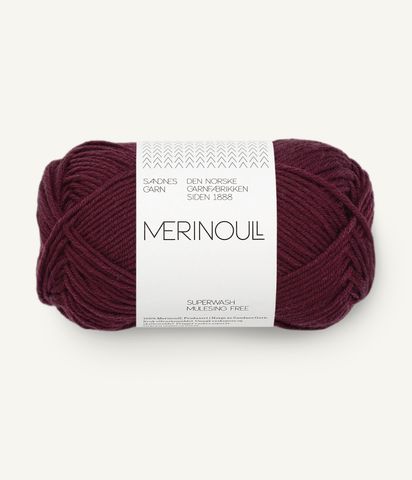 Hovedbilde 4372 Burgundy - Sandnes Garn, Merinoull