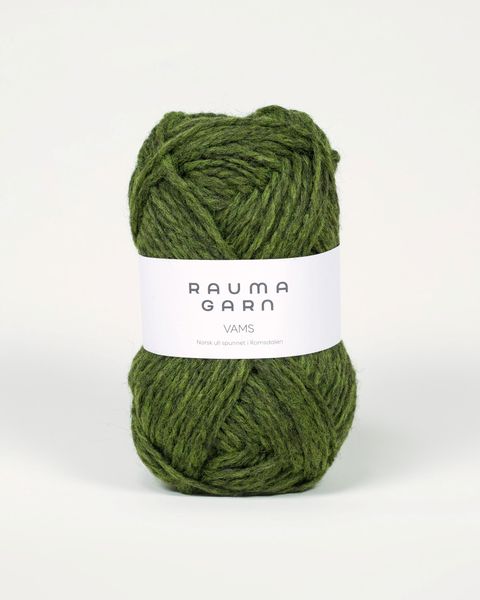 403 Gr&oslash;nn Melert - Rauma Garn, Vams Pt3