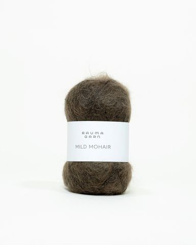 Hovedbilde 13 Brun Mose - Rauma Garn, Mild Mohair