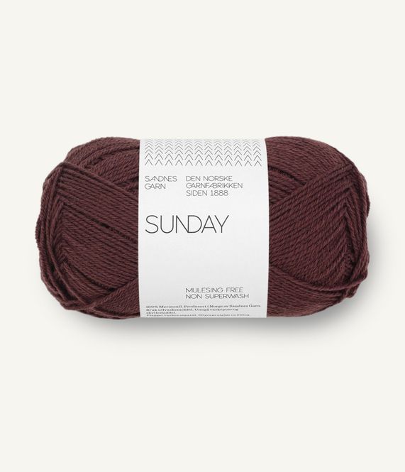 Hovedbilde 4381 Dark Fudge - Sandnes Garn, Sunday