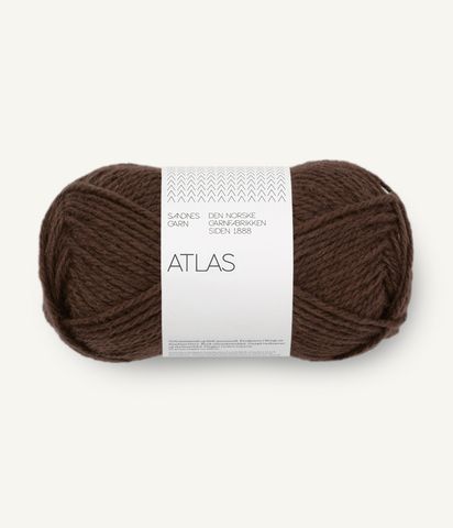 Hovedbilde 3591 Dark Chocolate Melange - Sandnes Garn, Atlas
