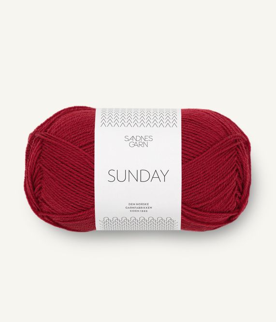 Hovedbilde 4236 Deep Red - Sandnes Garn, Sunday