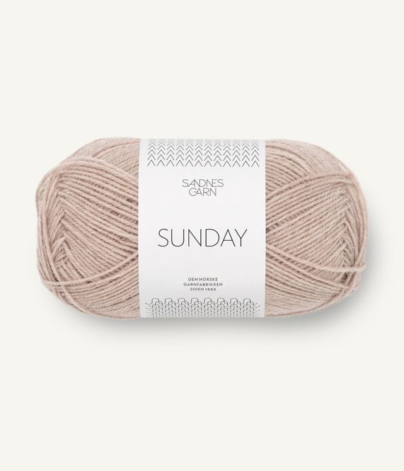 Hovedbilde 2650 Beige Melange - Sandnes Garn, Sunday