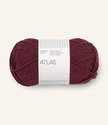 Hovedbilde 4372 Burgundy - Sandnes Garn, Atlas