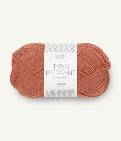 Hovedbilde 3535 Light Copper Brown - Sandnes Garn, Tynn Peer ...