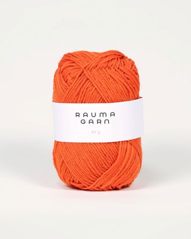 Hovedbilde 536 M&oslash;rk Oransje - Rauma Garn, PT5 Sport