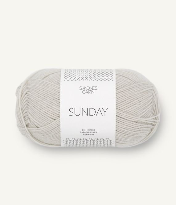 Hovedbilde 3820 Pearl Grey - Sandnes Garn, Sunday